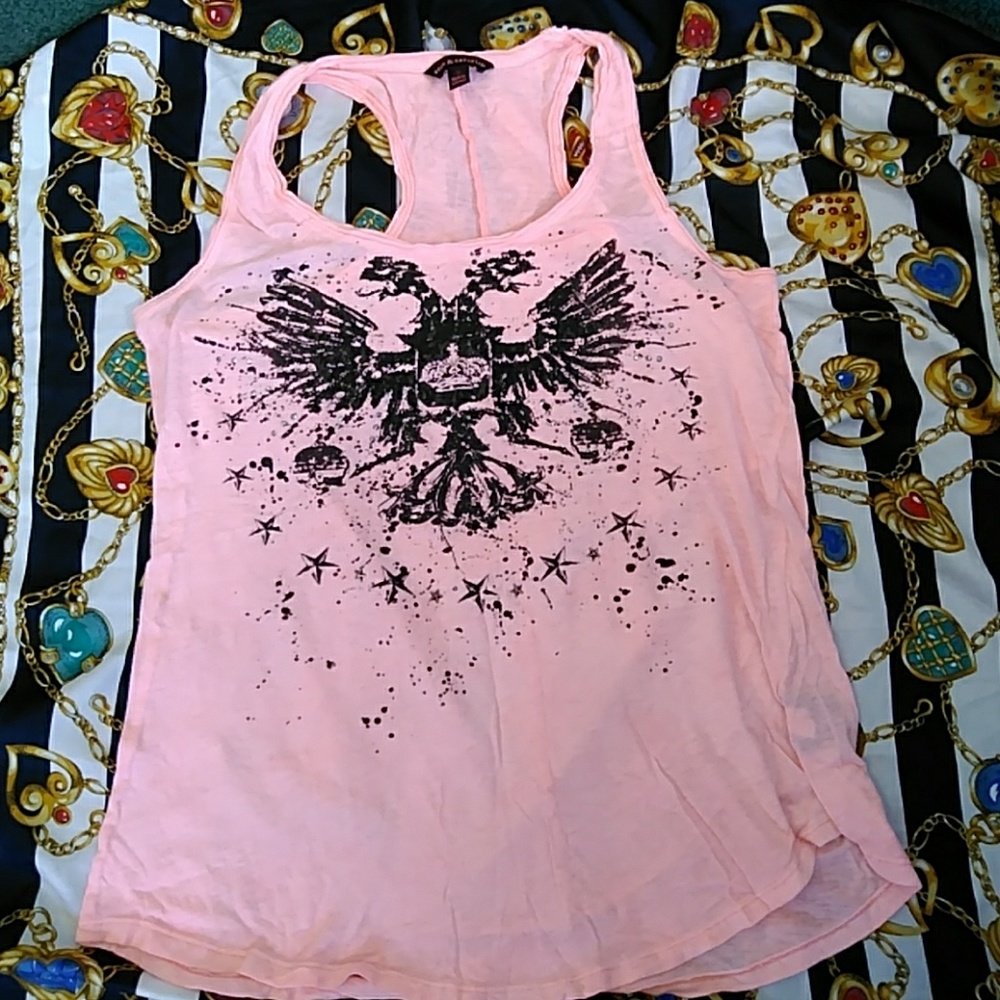 PINK ROCK REPUBLIC SIZE S...BLK DESIGN